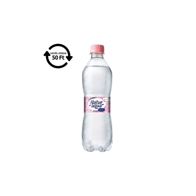 Ásványvíz 0,5l enyhe Naturaqua DRS