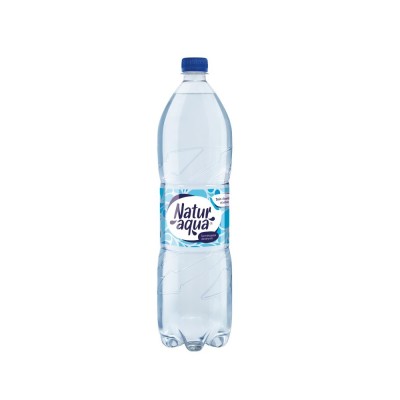 Ásványvíz 1,5l szénsavas Natur Aqua DRS