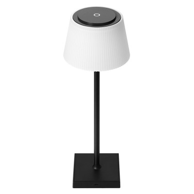 Asztali LED lámpa, USB, 4W, 4000K, AVIDE, fekete