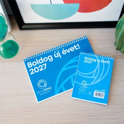 Asztali naptár TA-23 2027. Bluering®
