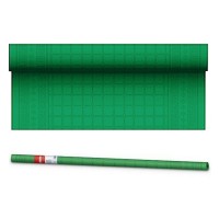 Asztalterítő damask tekercses 1,2 x 7 m Fato_86613600 smaragd zöld
