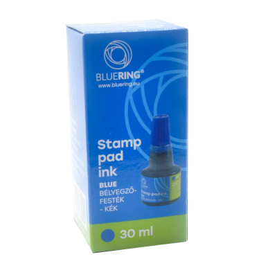 Bélyegzőfesték 30ml, Bluering® Flower kék