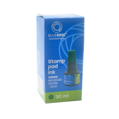 Bélyegzőfesték 30ml, Bluering® Flower zöld