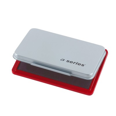 Bélyegzőpárna 7x11cm, A-series piros