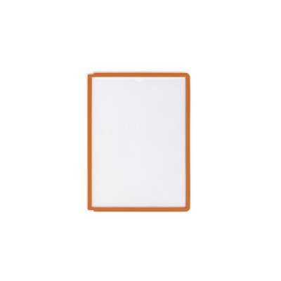 Bemutatótábla panel, A4, 5 db/csomag, Durable Sherpa narancs