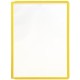 Bemutatótábla panel, A4, 5 db/csomag, Durable Sherpa sárga