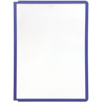 Bemutatótábla panel, A4, 5 db/csomag, Durable Sherpa lila