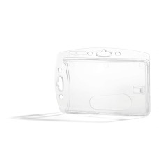 Biztonsági kártyatartó 1 kártya számára, 10 db/csomag, Durable Enchlosed áttetsző