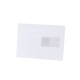 Boríték LC/5 szilikonos bélésnyomott jobb ablakos 45x90mm 162x229mm J20A60 Bluering® fehér
