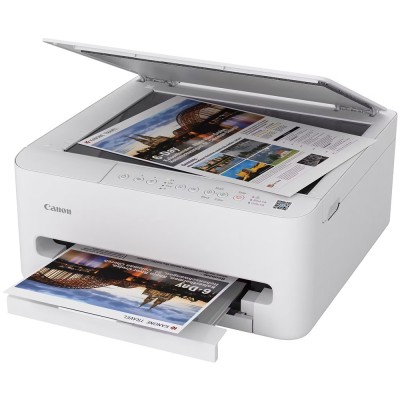 Nyomtató Canon Pixma TS4150I színes tintasugaras multifunkciós  fehér