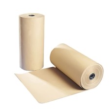 Csomagolópapír tekercs, középfinom, világosbarna, 30 kg/tekercs, 100 cm széles