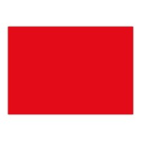 Dekor karton 2 oldalas 50x70 cm, 200g 25ív/csomag, Bluering® piros