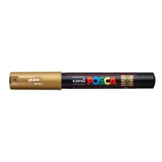 Dekormarker 0,7-1mm, Uni Posca PC-1M arany