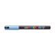Dekormarker 0,7mm, Uni-Posca PC-1MR jégkék