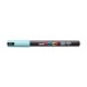 Dekormarker 0,7mm, Uni-Posca PC-1MR tengerzöld