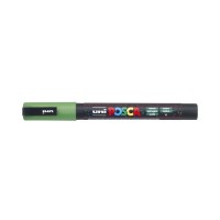 Dekormarker 0,9-1,3mm, Uni-Posca PC-3ML csillámló zöld