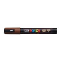 Dekormarker 1,8-2,5mm, Uni Posca PC-5M barna