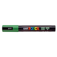 Dekormarker 1,8-2,5mm, Uni Posca PC-5M erdő zöld