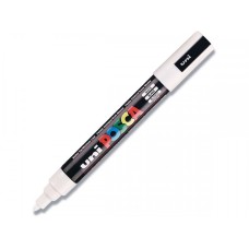 Dekormarker 1,8-2,5mm, Uni Posca PC-5M fehér