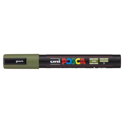 Dekormarker 1,8-2,5mm, Uni Posca PC-5M khaki