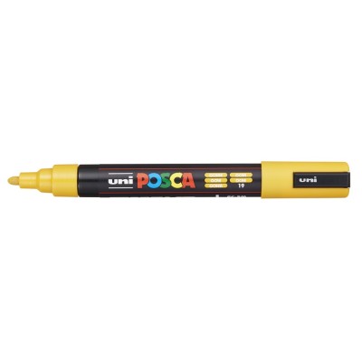Dekormarker 1,8-2,5mm, Uni Posca PC-5M okker