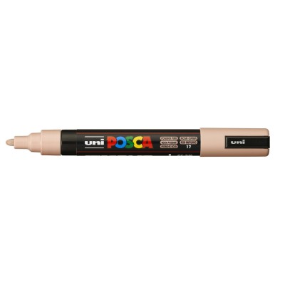 Dekormarker 1,8-2,5mm, Uni Posca PC-5M púder rózsaszín Dekormarker 1,8-2,5mm, Uni Posca PC-5M púder rózsaszín