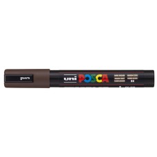 Dekormarker 1,8-2,5mm, Uni Posca PC-5M sötétbarna