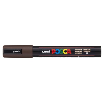 Dekormarker 1,8-2,5mm, Uni Posca PC-5M sötétbarna