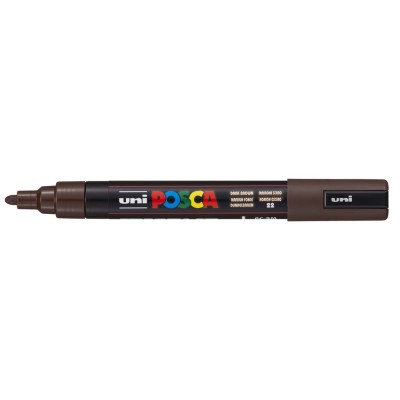Dekormarker 1,8-2,5mm, Uni Posca PC-5M sötétbarna