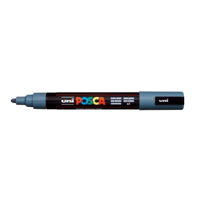 Dekormarker 1,8-2,5mm, Uni Posca PC-5M szürke Dekormarker 1,8-2,5mm, Uni Posca PC-5M szürke