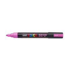 Dekormarker 1,8-2,5mm, Uni-Posca PC-5MR fluor rózsaszín