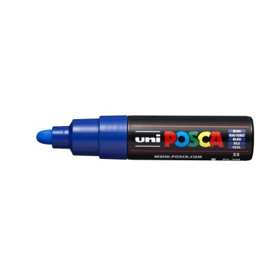 Dekormarker 4,5-5,5mm, Uni-Posca PC-7M kék