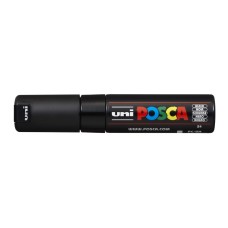 Dekormarker 8mm, Uni Posca PC-8K fekete