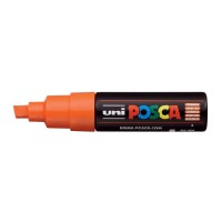 Dekormarker 8mm, Uni Posca PC-8K narancs