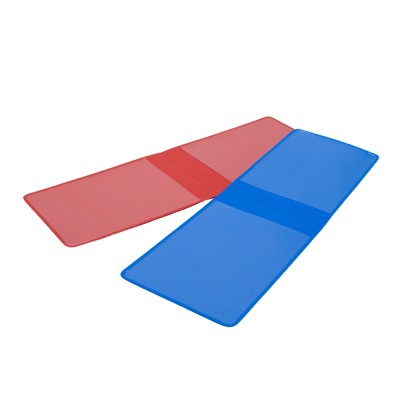 Diákigazolvány tartó PVC 2 kártyához piros