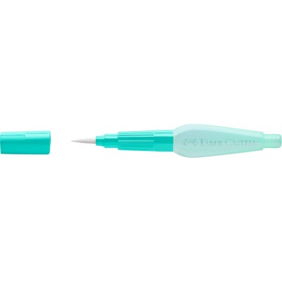 Ecset vízadagolóval M-es heggyel Faber-Castell türkiz Ecset vízadagolóval M-es heggyel Faber-Castell türkiz