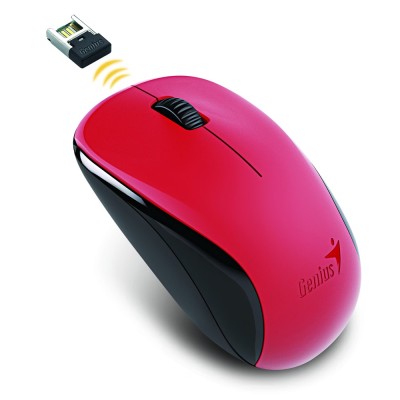 Egér vezeték nélküli NX-7000 Genius piros
