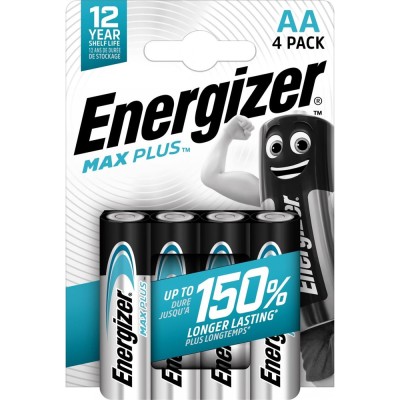 Elem AA ceruza LR06 Max Plus 4 db/csomag, Energizer