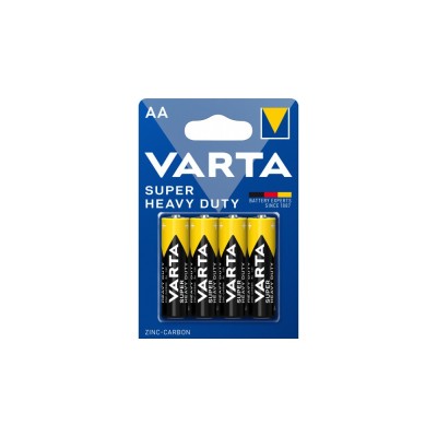 Elem AA ceruza LR06 Super Heavy Duty (Superlife) féltartós 4 db/csomag, Varta Elem AA ceruza LR06 Super Heavy Duty (Superlife) féltartós 4 db/csomag, Varta