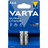 Elem AAA mikro LR03 2 db/csomag, Varta Ultra Lithium