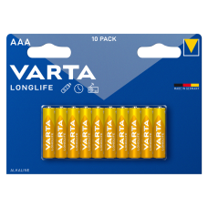 Elem AAA mikro  LR03 Longlife 10 db/csomag, Varta