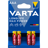 Elem AAA mikro LR03 Longlife Max Power 4 db/csomag, Varta