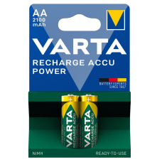 Elem tölthető akku előtöltött AA ceruza 2100 mAH Power 2 db/csomag, Varta
