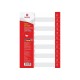 Elválasztólap, A4, PP prespán mintás 110 micron, Jan-Dec, Optima