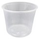 Elviteles doboz alj, kerek, Hagner/Imbisz 400 ml 50 db/csomag, natúr