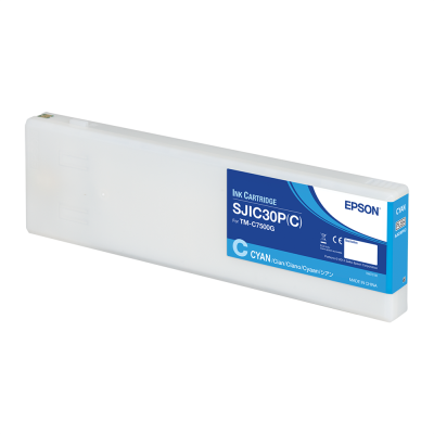Epson SJIC30P tintapatron cyan ORIGINAL