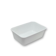 Ételes doboz 750 ml 50 db/csomag fehér