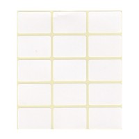 Etikett címke, 20x30mm, 4 lap, 15 címke/lap