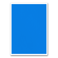 Etikett címke, 210x297mm, 1 címke/lap kék Bluering®