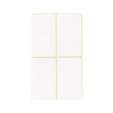 Etikett címke, 38x58mm, 15 lap, 4 címke/lap